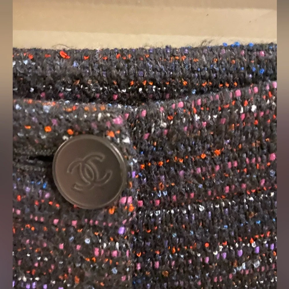 STUNNING, RARE CHANEL High-Waisted Wide-Leg Trousers